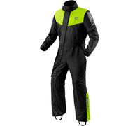 Revit Pacific 4 H2O Combinaison de pluie de moto 1 pièce, noir-jaune, taille 2XL pour homme
