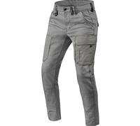 Revit Cargo Brant Slim Jeans moto, gris, Taille 33/32