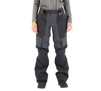 Revit Lamina GTX Pantalon textile de moto pour femmes, Noir/Anthracite, Taille Short 42