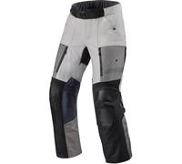Revit Sand 5 H2O Pantalon textile de moto imperméable, noir-argent, taille XL pour homme