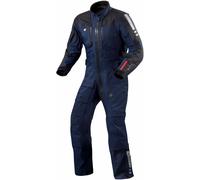 REV'IT! Costume textile de moto 1 pièce Paramount GTX – bleu, Taille L, Homme