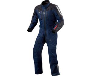 Revit Paramount GTX Costume textile de moto 1 pièce, bleu foncé/bleu, Taille L