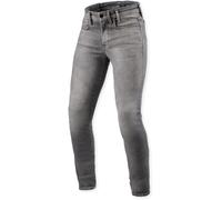 Revit Piston 3 Skinny Jeans de moto, gris, taille 32 33 pour homme