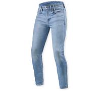 Revit Piston 3 Skinny Jeans de moto, bleu clair, Taille 34/32