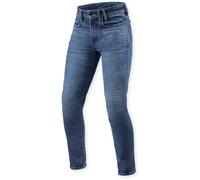 Revit Piston 3 Skinny Jeans de moto, bleu, Taille 30/32