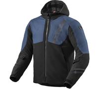 Revit Potential GTX Veste textile de moto imperméable, noir/bleu, Taille 3XL
