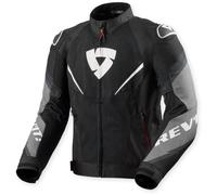 Revit Quantum 3 Air Blouson textile de moto, Noir/Blanc, Taille 3XL