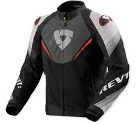 Revit Quantum 3 Air, veste en textile XS Noir/Gris/Rouge Noir/Gris/Rouge