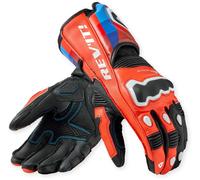 Revit Quantum 3 Gants de moto, noir/rouge/bleu, Taille XL