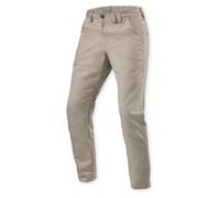 REV'IT! Revit Chino Dean 2 Tapered Pantalon textile de moto, sand, 36/34