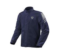 REV'IT! Revit Cyclone 4 H2O Motorrad Regenjacke, bleu foncé, M