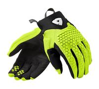 REV'IT! Revit Massif Gants de moto, schwarz/neon, S