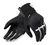 REV'IT! Revit Mosca 2 Gants de moto, schwarz/weiß, L