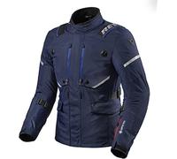 REV'IT! Revit Vertical GTX Veste textile de moto, dunkelblau, L
