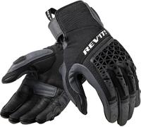 Revit Sand 4 Gants de moto, Gris foncé/Noir, Taille 4XL