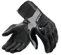 Revit Sand 5 H2O Gants de moto imperméables, noir/gris, Taille S