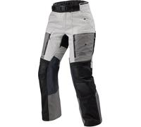 Revit Sand 5 H2O imperméable dames moto textile pantalon, argent/noir, Taille Short 40