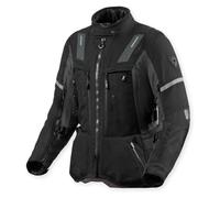 REV'IT! Veste moto textile Sand 5 H2O imperméable noir-gris Taille 44 femme