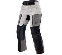 Revit Sand 5 H2O, pantalon textile imperméable pour femmes Long 38 Gris/Noir Gris/Noir
