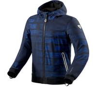 Revit Saros, veste en textile XL Bleu Foncé/Bleu Bleu Foncé/Bleu
