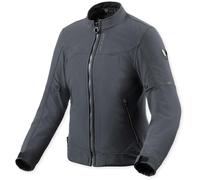 Revit Shade 2 H2O imperméable dames moto textile veste, bleu foncé, Taille 40