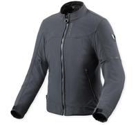 Revit Shade 2 H2O imperméable dames moto textile veste, bleu foncé, Taille 44