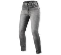 Revit Shelby 3 Skinny Jeans de moto pour femmes, gris, Taille 34/32