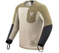 Revit Sierra 2 Maillot de motocross, beige, taille 2XL pour homme