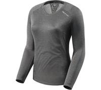 Revit Sky LS Ladies T-Shirt fonctionnel, gris, taille M pour femmes