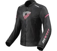 Revit Sprint H2O Veste textile de moto pour dames, noir/rose, Taille 40