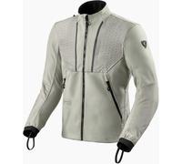 Revit Surface Blouson textile de moto, Gris clair, Taille M