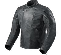 Revit Surgent Veste en cuir de moto, noir, Taille 50