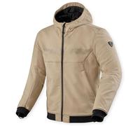 Revit Parabolica 2 Sweat à capuche zippé de moto, beige, taille L pour homme