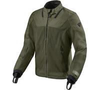 Revit Territory Veste textile de moto, vert, taille 2XL pour homme