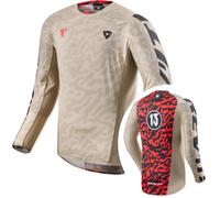 Revit Thirteen Pol Tarrés, maillot S Beige/Noir/Rouge Beige/Noir/Rouge