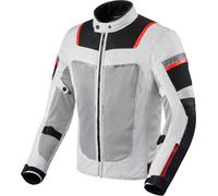Revit Tornado 3 Veste textile de moto, Blanc/Noir, Taille S