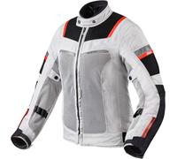 Revit Tornado 3 Veste textile de moto de dames, Blanc/Noir, Taille 34