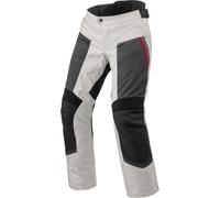 Revit Tornado 4 H2O imperméable Moto Textile Pantalon, argent/noir, Taille Short XL