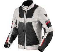 Revit Tornado 4 H2O veste textile de moto imperméable, argent/noir, Taille XXL