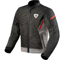 Revit Torque 2 H2O, veste textile imperméable M Noir/Gris/Rouge Noir/Gris/Rouge