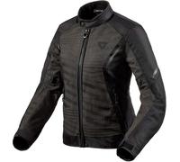Revit Torque 2 H2O, veste textile imperméable pour femmes 42 Noir/Gris Foncé Noir/Gris Foncé