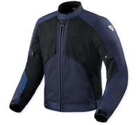 Revit Torque 3 H2O Veste textile moto imperméable, bleu foncé/noir, Taille 3XL