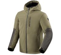 Revit Traffic 2 H2O Veste textile de moto imperméable, gris/olive, Taille M