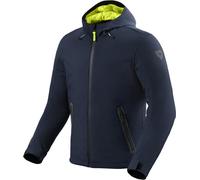 Revit Traffic H2O Veste textile de moto, bleu foncé, Taille 3XL