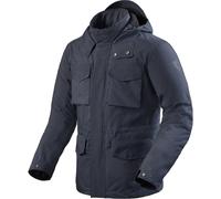 Revit Triomphe 2 H2O WP Veste textile de moto, Bleu marine, Taille S