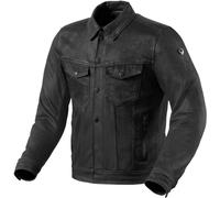 Revit Trucker Veste textile de moto, noir, taille L pour homme