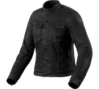 Revit Trucker Veste textile de moto pour dames, noir, taille XL pour femmes