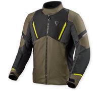 Revit Undulate H2O Veste textile de moto imperméable, Marron/Gris, Taille L