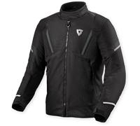 Revit Undulate H2O Veste textile de moto imperméable, noir-blanc, taille L pour homme