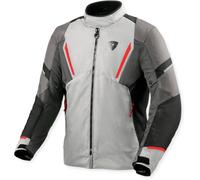 Revit Undulate H2O, veste textile imperméable 3XL Gris/Rouge Gris/Rouge